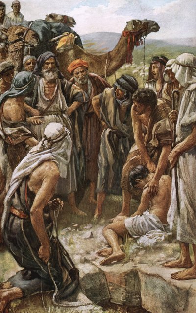 La vendita di Giuseppe da Harold Copping