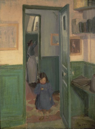 Nella casa di Sickert da Harold Gilman