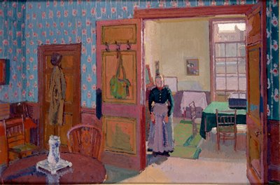 Interno con Mrs Mounter da Harold Gilman