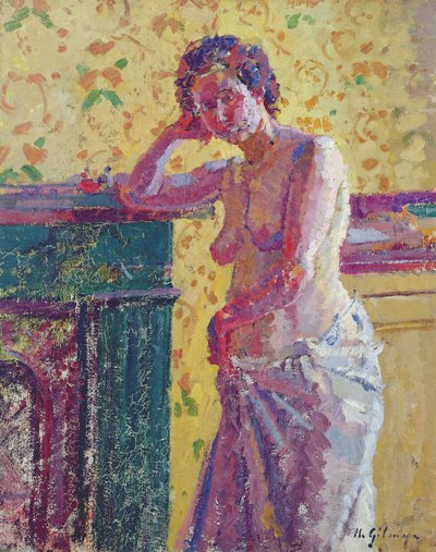 Interno con nudo da Harold Gilman