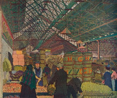 Mercato di Leeds, c1913 1935 da Harold Gilman