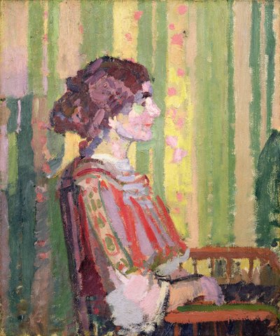 Signora Robert Bevan, c.1913 da Harold Gilman