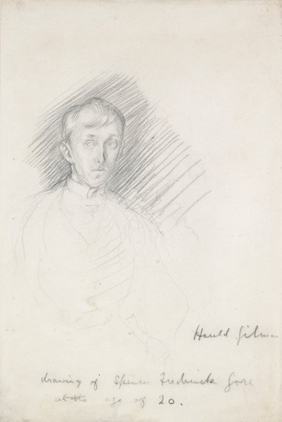 Ritratto di Frederick Spencer Gore 1878-1914, c1911-1912 da Harold Gilman