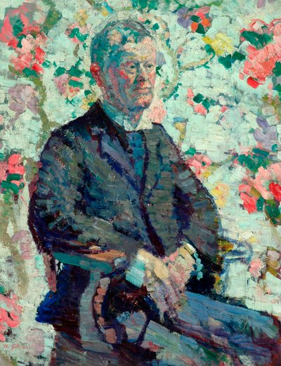 Ritratto di un uomo, c.1912-14 da Harold Gilman