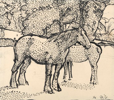 Due Cavalli da Harold Gilman