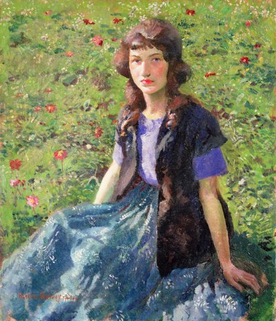 Una ragazza zingara da Harold Harvey