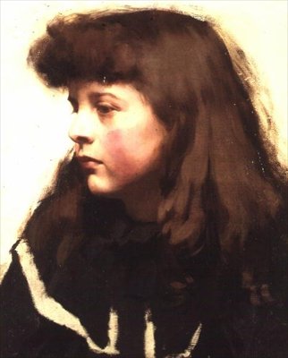 Ritratto di una ragazza da Harold Harvey