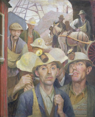 Minatore di St. Just da Harold Harvey