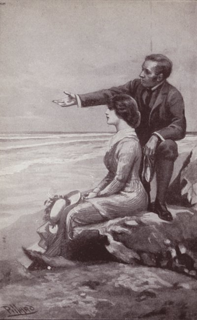 Illustrazione per Il Mistero di Edwin Drood di Charles Dickens da Harold Hume Piffard