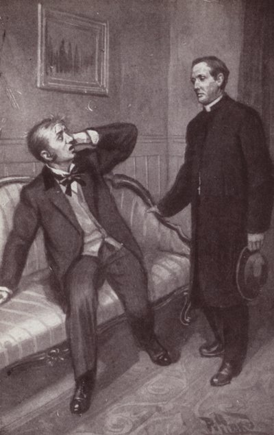 Illustrazione per Il Mistero di Edwin Drood di Charles Dickens da Harold Hume Piffard