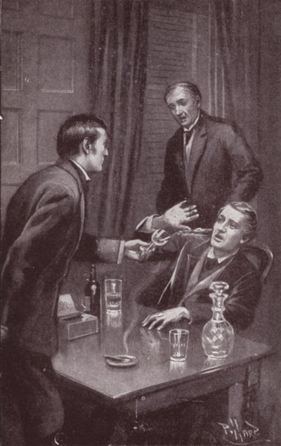 Illustrazione per Il Mistero di Edwin Drood di Charles Dickens da Harold Hume Piffard