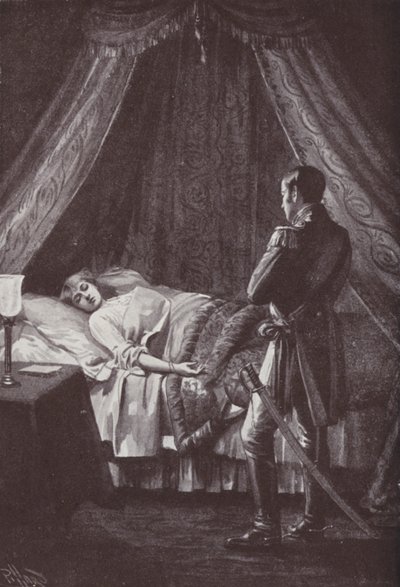 Illustrazione per La fiera della vanità di William Makepeace Thackeray (litografia) da Harold Hume Piffard