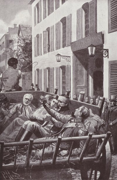Illustrazione per Vanity Fair di William Makepeace Thackeray da Harold Hume Piffard