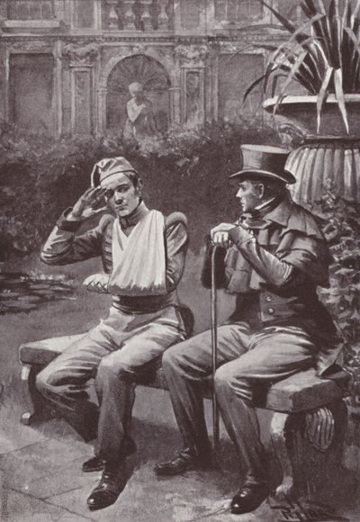 Illustrazione per Vanity Fair di William Makepeace Thackeray da Harold Hume Piffard
