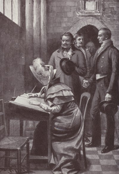 Illustrazione per Vanity Fair di William Makepeace Thackeray da Harold Hume Piffard