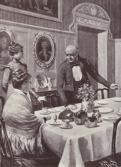 Illustrazione per Vanity Fair di William Makepeace Thackeray da Harold Hume Piffard
