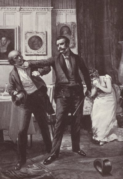 Illustrazione per Vanity Fair di William Makepeace Thackeray da Harold Hume Piffard