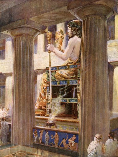 Lo Zeus di Fidia, la più alta incarnazione della divinità nell