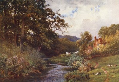 Un Ruscello vicino a Shalford da Harold Sutton Palmer