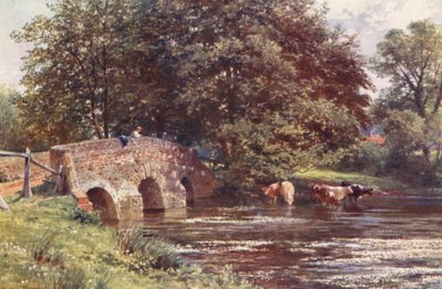 Ponte di Somerset, vicino a Elstead da Harold Sutton Palmer