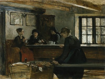 Cucina dei contadini da Harriet Backer