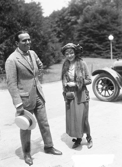 Douglas Fairbanks e Mary Pickford, c.1915 da Harris & Ewing