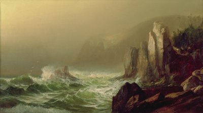 Isola di Grand Manan (olio su tela) da Harrison Bird Brown