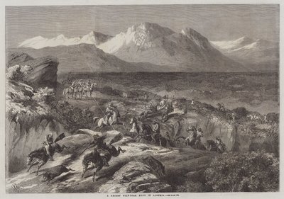 Una recente caccia al cinghiale in Algeria da Harrison William Weir