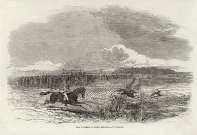 Il meeting di corsa di Waterloo da Harrison William Weir