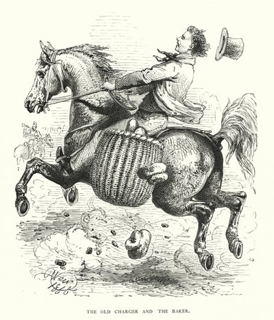 Il vecchio cavallo e il fornaio da Harrison William Weir