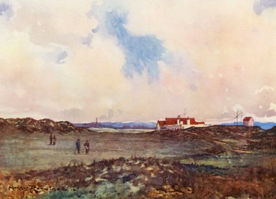 Campi da golf: Portmarnock, il secondo colpo alla diciottesima buca da Harry (1878 1950) Rountree
