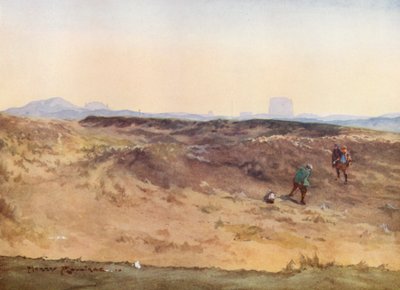 Campi da golf: Sandwich, il "Sahara" da Harry (1878 1950) Rountree