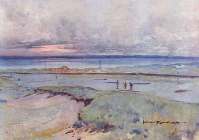Campi da golf: Muirfield, il quarto e quattordicesimo green da Harry (1878 1950) Rountree