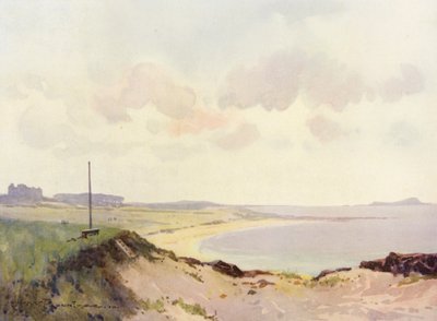 Campi da Golf: North Berwick, il secondo tee da Harry (1878 1950) Rountree
