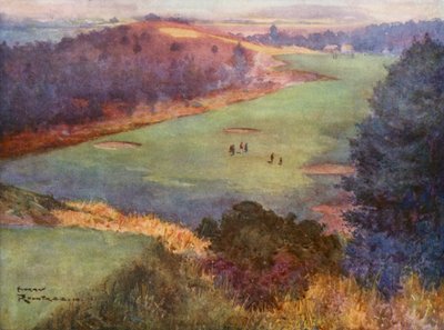 Campi da golf: Sunningdale, decima buca da Harry (1878 1950) Rountree