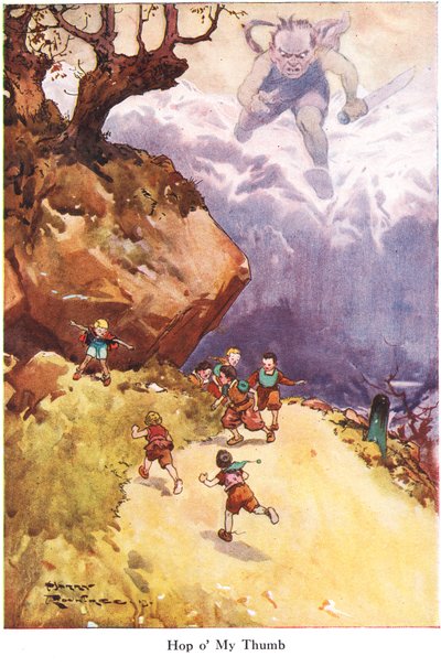Pollicino, illustrazione da 