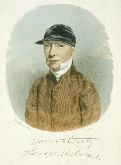 George Osbaldeston (1787-1866) 1866 (inciso da J.B. Hunt) da Harry (after) Hall