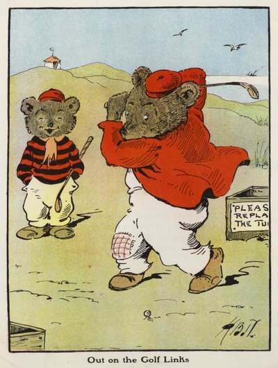 Fuori sui campi da golf da Harry B Neilson