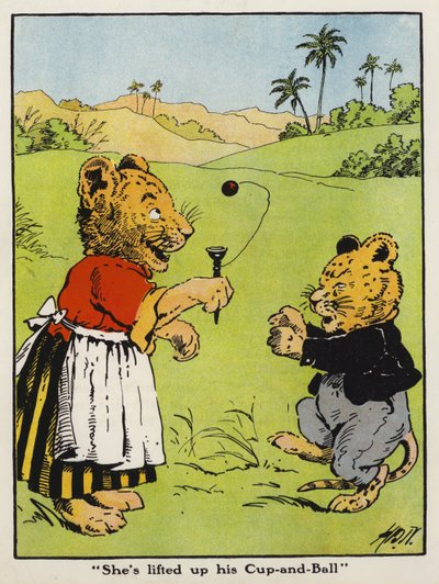"Ha sollevato la sua Coppa e Palla" da Harry B Neilson