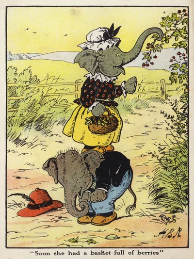 "Presto aveva un cesto pieno di bacche" da Harry B Neilson