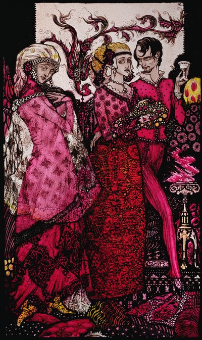 Bert il Bigfoot, Cantato da Villon Illustrazione di Harry Clarke da 