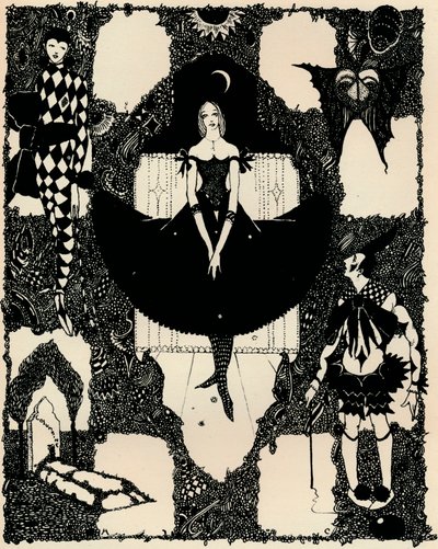 Colombina, c1900-1930 da Harry Clarke