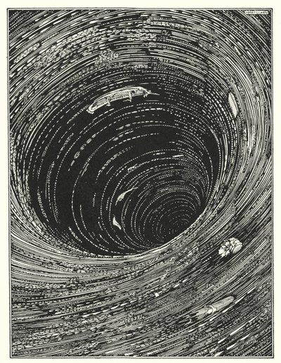 Edgar Allan Poe: Discesa nel Maelstrom da Harry Clarke