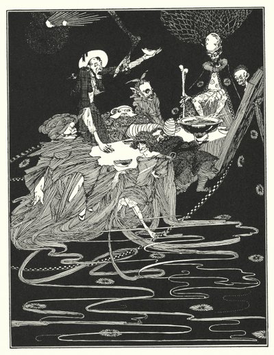 Edgar Allan Poe: Re Peste da Harry Clarke