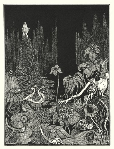 Edgar Allan Poe: Silenzio da Harry Clarke