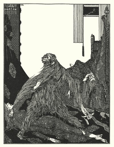 Edgar Allan Poe: I Delitti della Rue Morgue da Harry Clarke