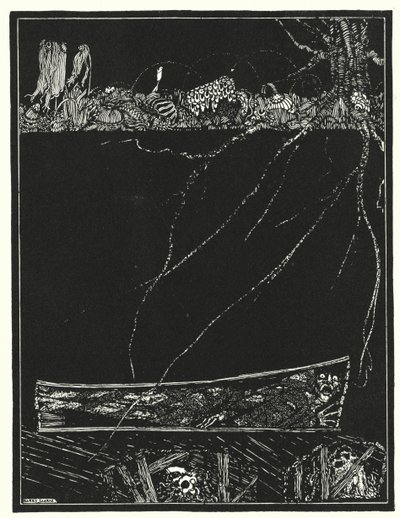 Edgar Allan Poe: La sepoltura prematura da Harry Clarke