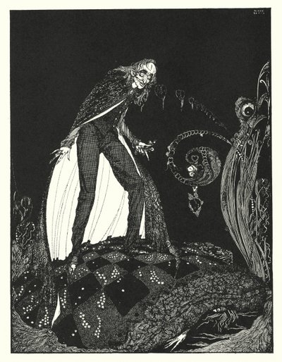 Edgar Allan Poe: Il cuore rivelatore da Harry Clarke