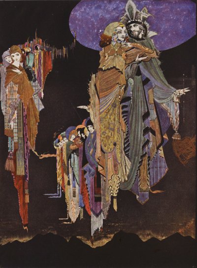 Edgar Allan Poe: Il Colloquio di Monos e Una da Harry Clarke