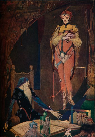 Illustrazione di Faust da Harry Clarke